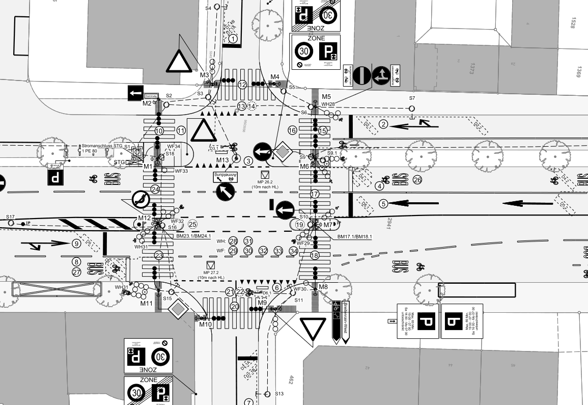 Traffic map